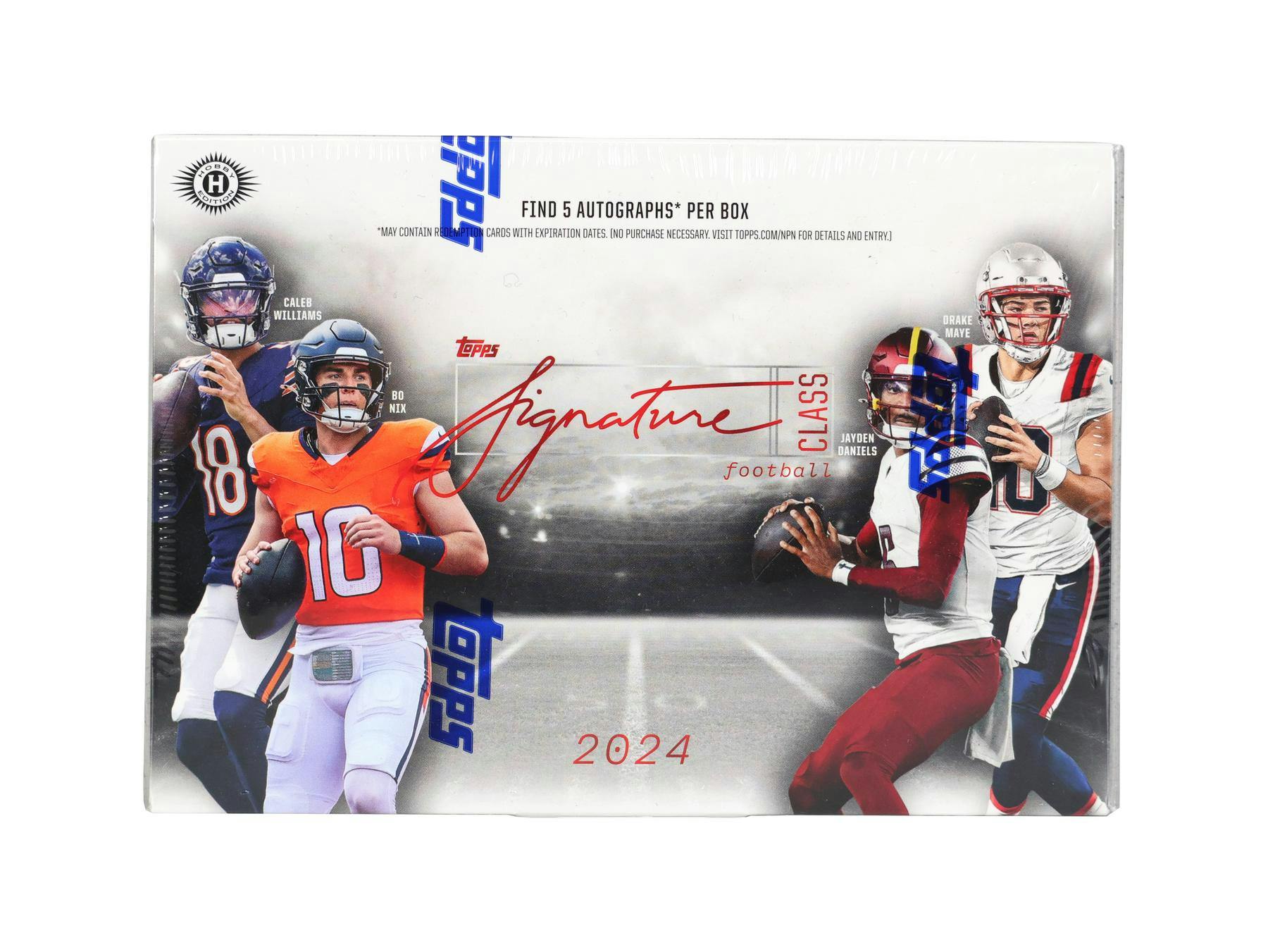 2024 Topps Signatures Football Hobby Box