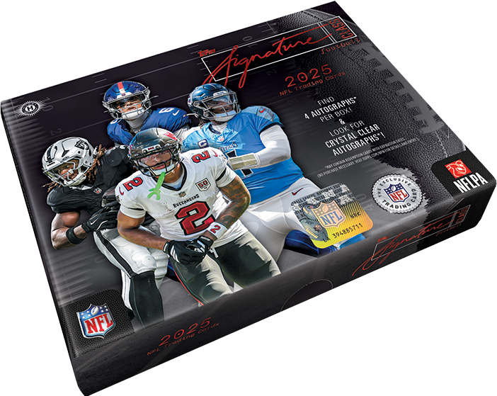 2025 Topps Signature Class Football Hobby Jumbo Box