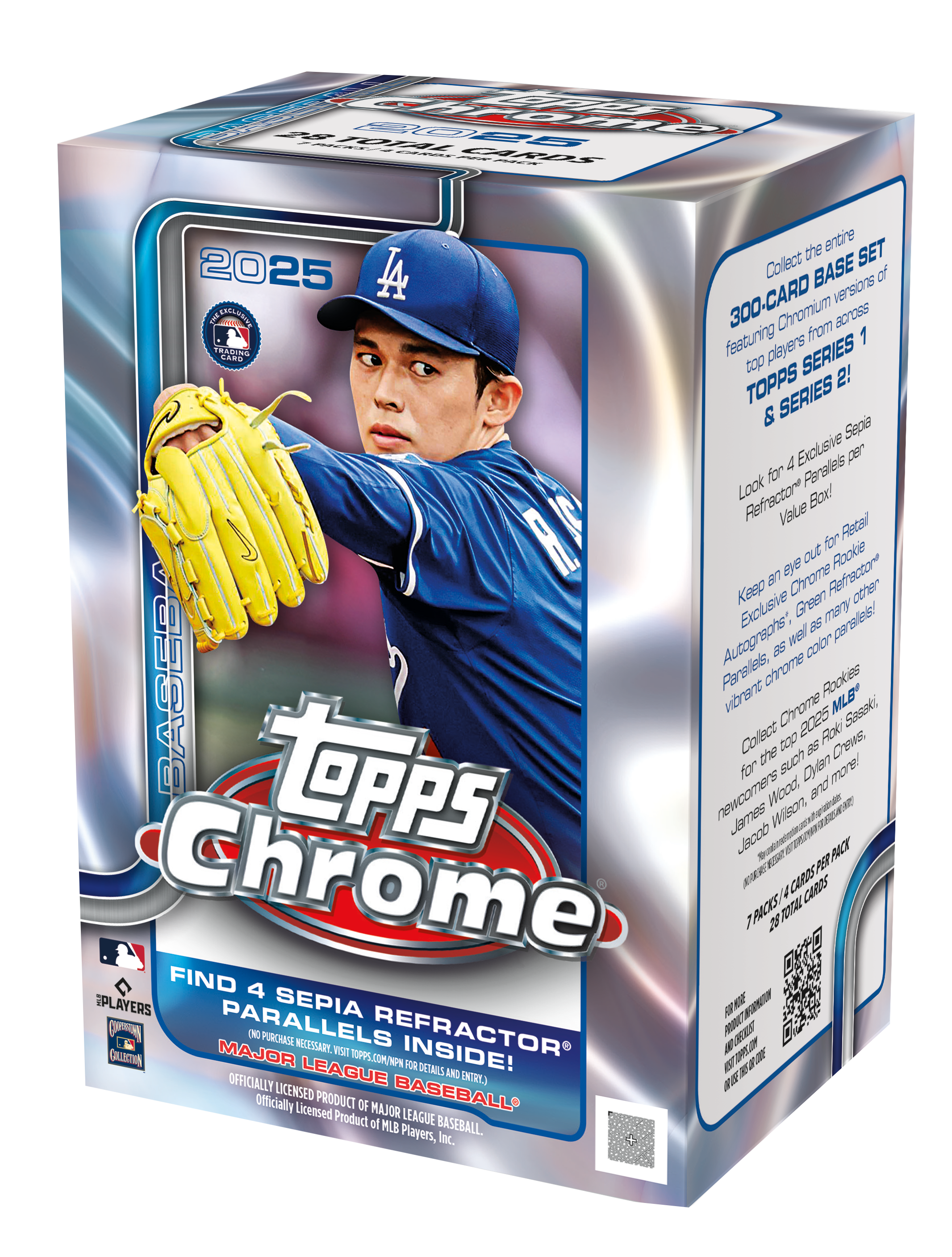 2025 Topps Chrome Baseball Value Box