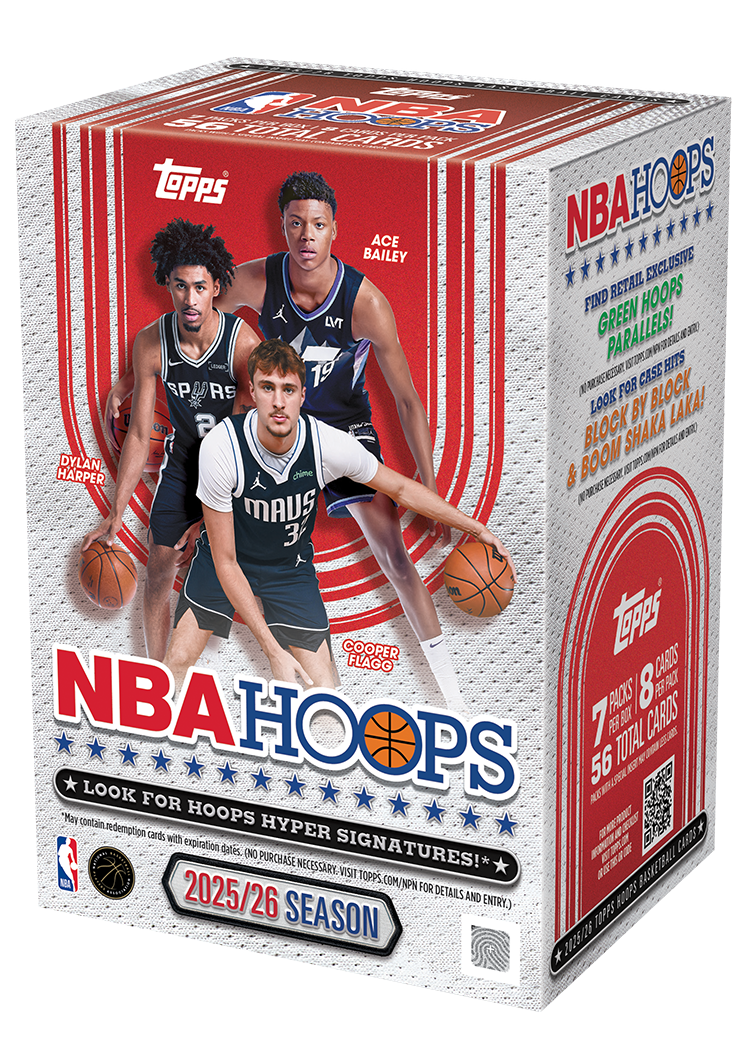 2025/26 Topps Hoops Basketball Blaster Box