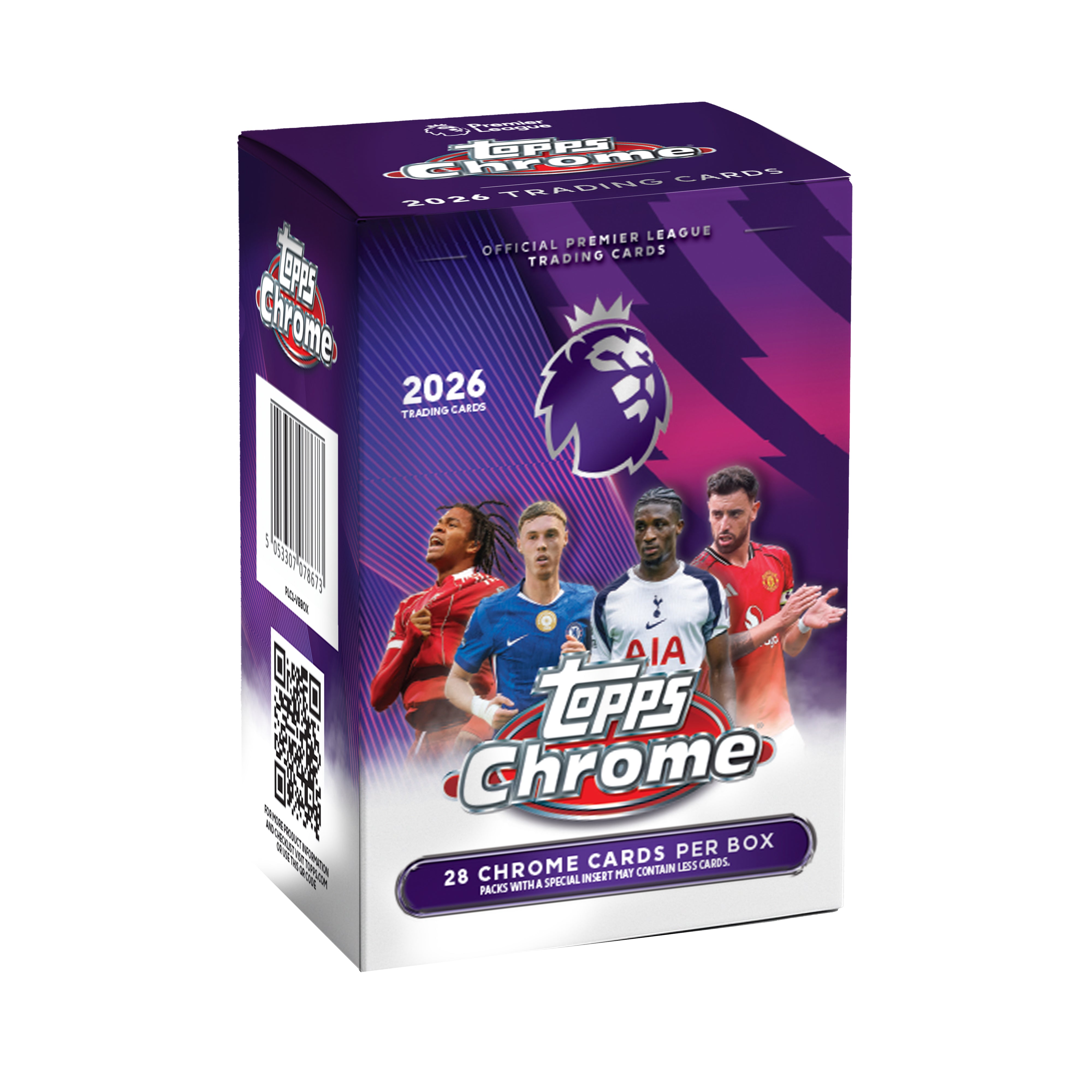 2026 Topps Chrome Premier League EPL Soccer Blaster Box